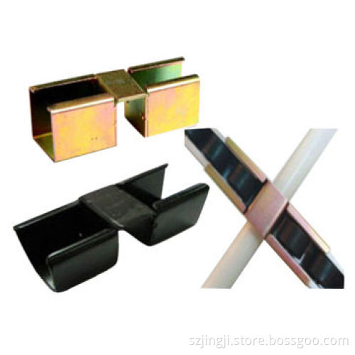 Industrial Roller Track Joint ,Good Electrophoresis and Color Zinc Plating Surface Treatment